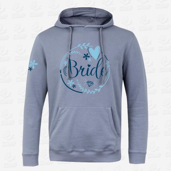 Hoodie Flower – BRIDE – STAMP – Loja Online de T-shirts