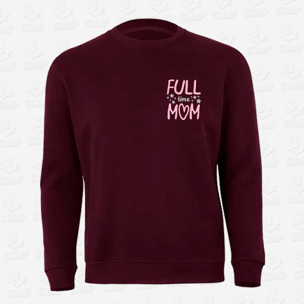 Sweatshirt FULL (time) MOM – STAMP – Loja Online de T-shirts