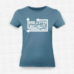 T-Shirt Feminina Million ways to go – STAMP – Loja Online