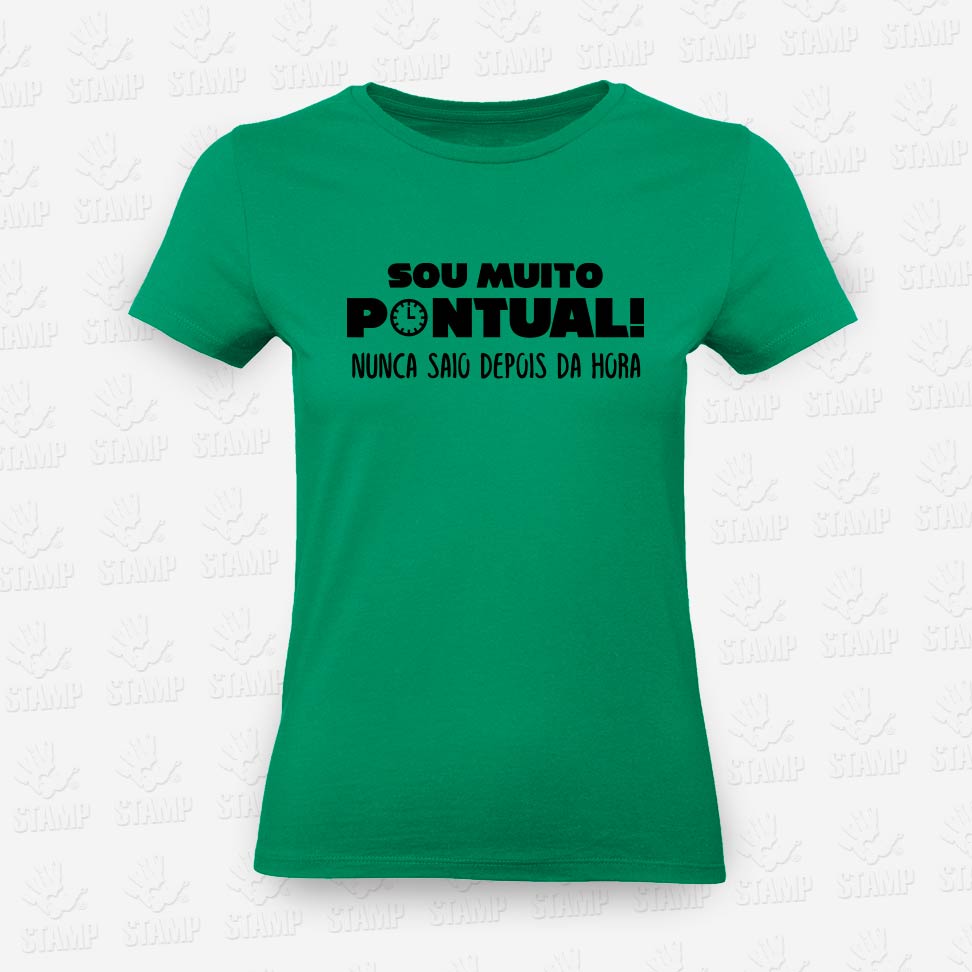 T-shirt Feminina Pontual – STAMP – Loja Online