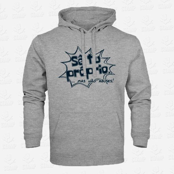 Hoodie Criança Sê tu Próprio– STAMP – Loja Online de T-shirts