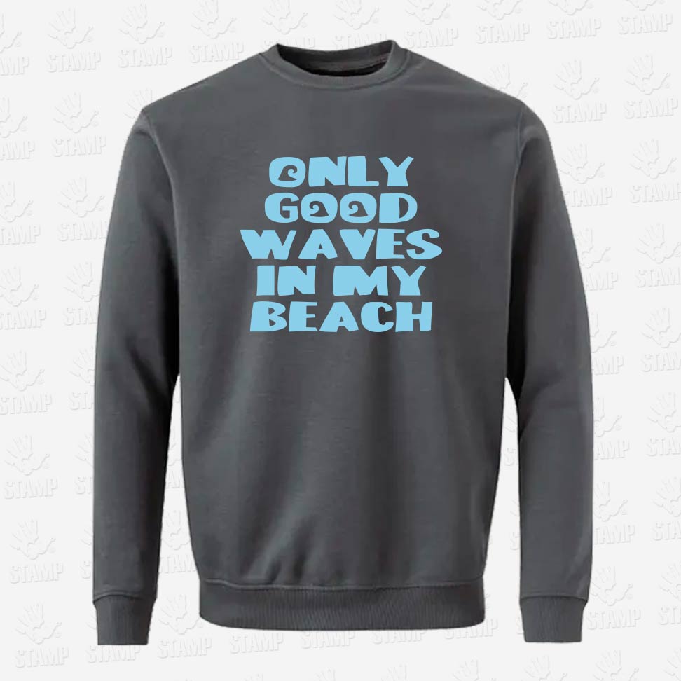 Sweatshirt Good Waves – STAMP – Loja Online de T-shirts