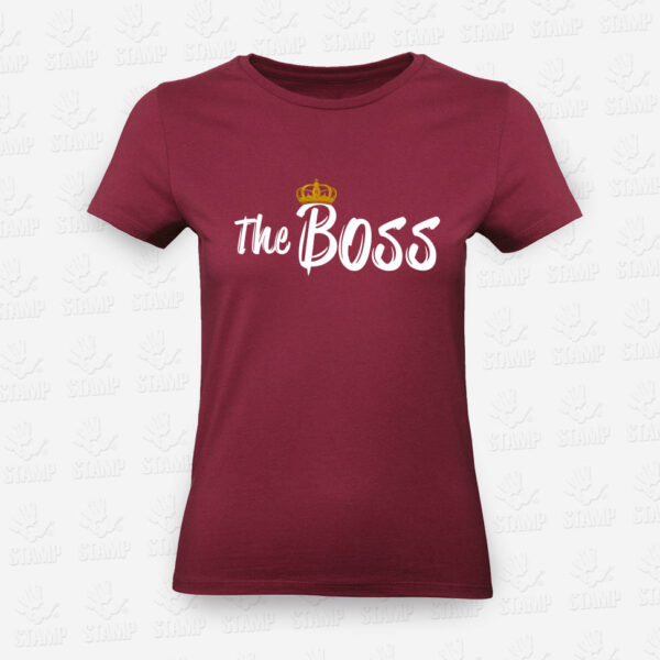 T-shirt Feminina The Boss – STAMP – Loja Online