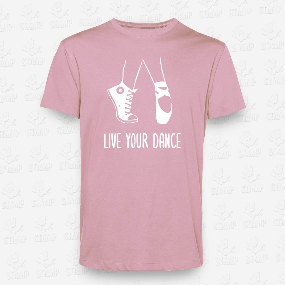 T-shirt Criança Live your Dance – STAMP – Loja Online