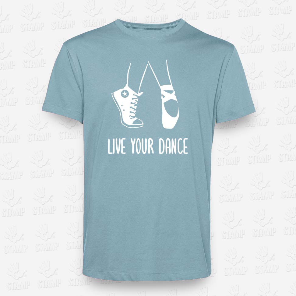 T-shirt Live your Dance – STAMP – Loja Online