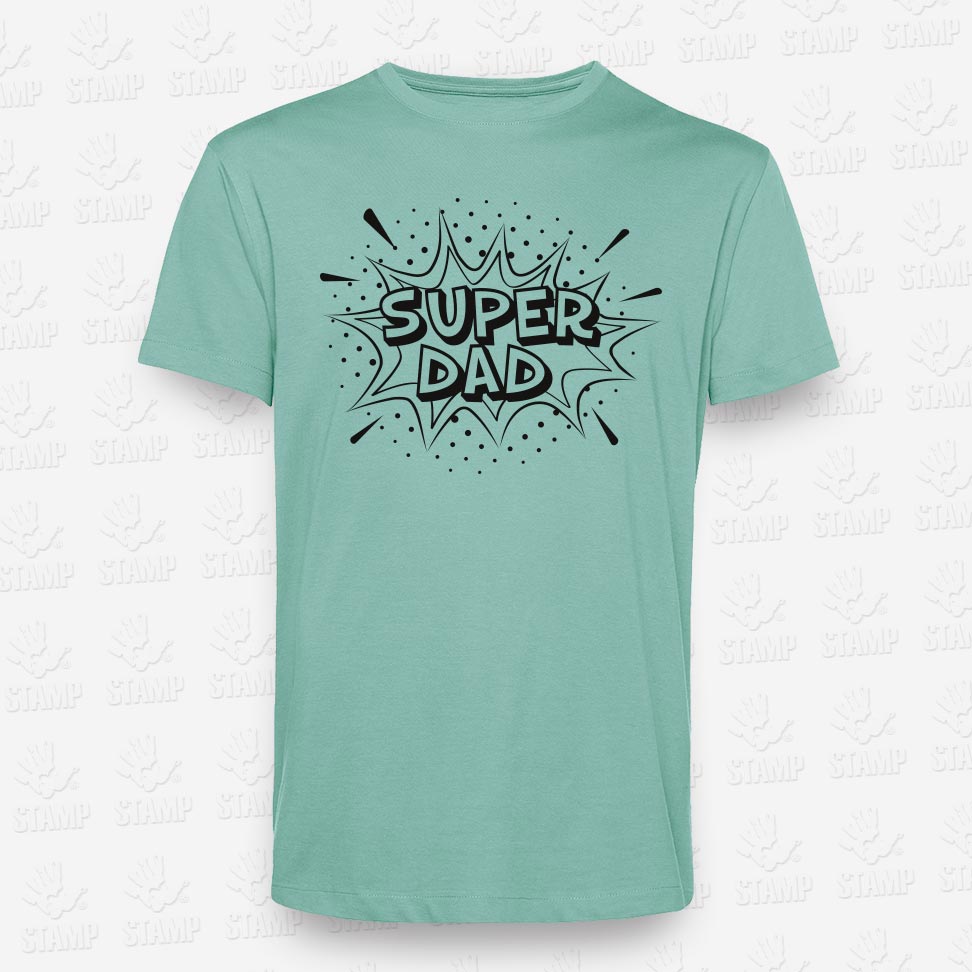 T-shirt Super Dad – STAMP – Loja Online