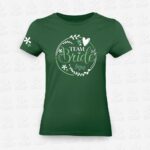 T-shirt Feminina Flower - TEAM BRIDE – STAMP – Loja Online