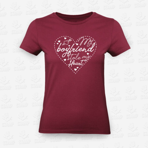 T-shirt Feminina My Boyfriend – STAMP – Loja Online