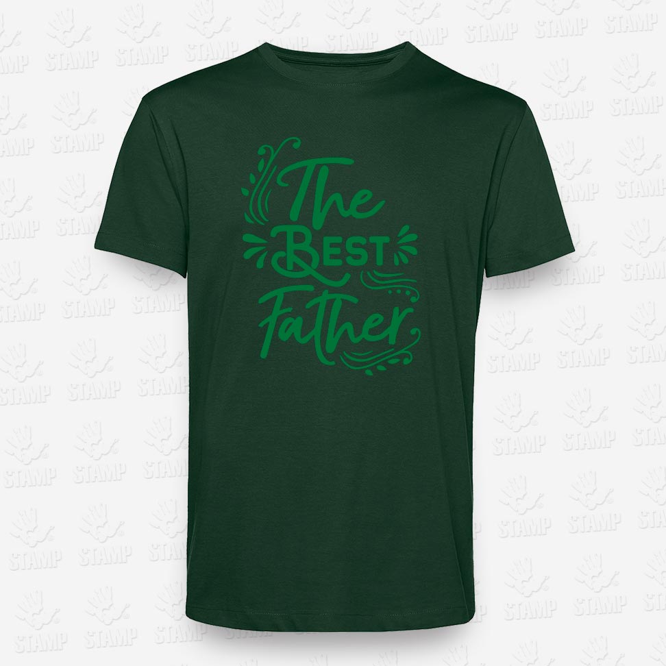 T-shirt Best Father – STAMP – Loja Online