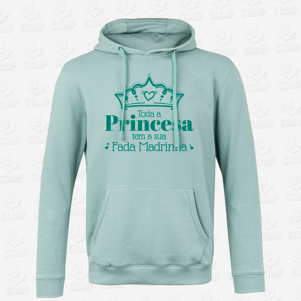 Hoodie Princesa – Fada Madrinha – STAMP – Loja Online de T-shirts
