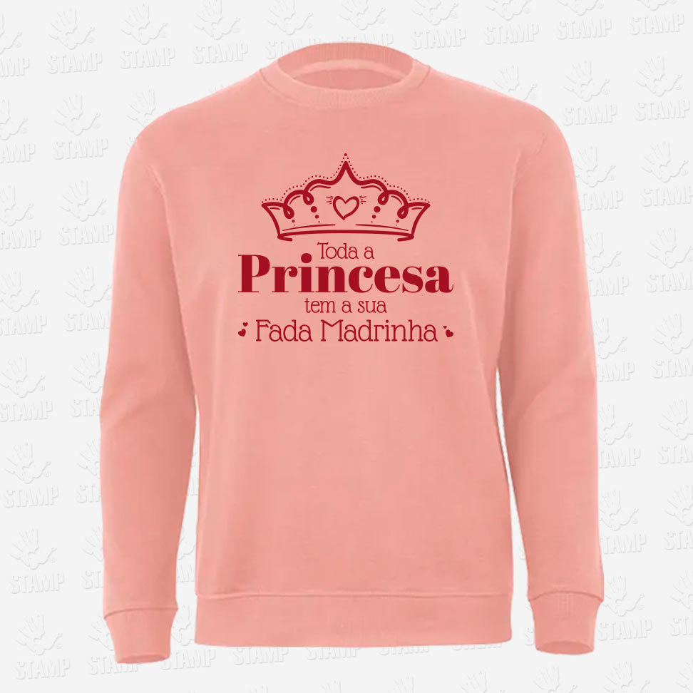 Sweatshirt de Criança – Princesa – Fada Madrinha – STAMP – Loja Online de T-shirts