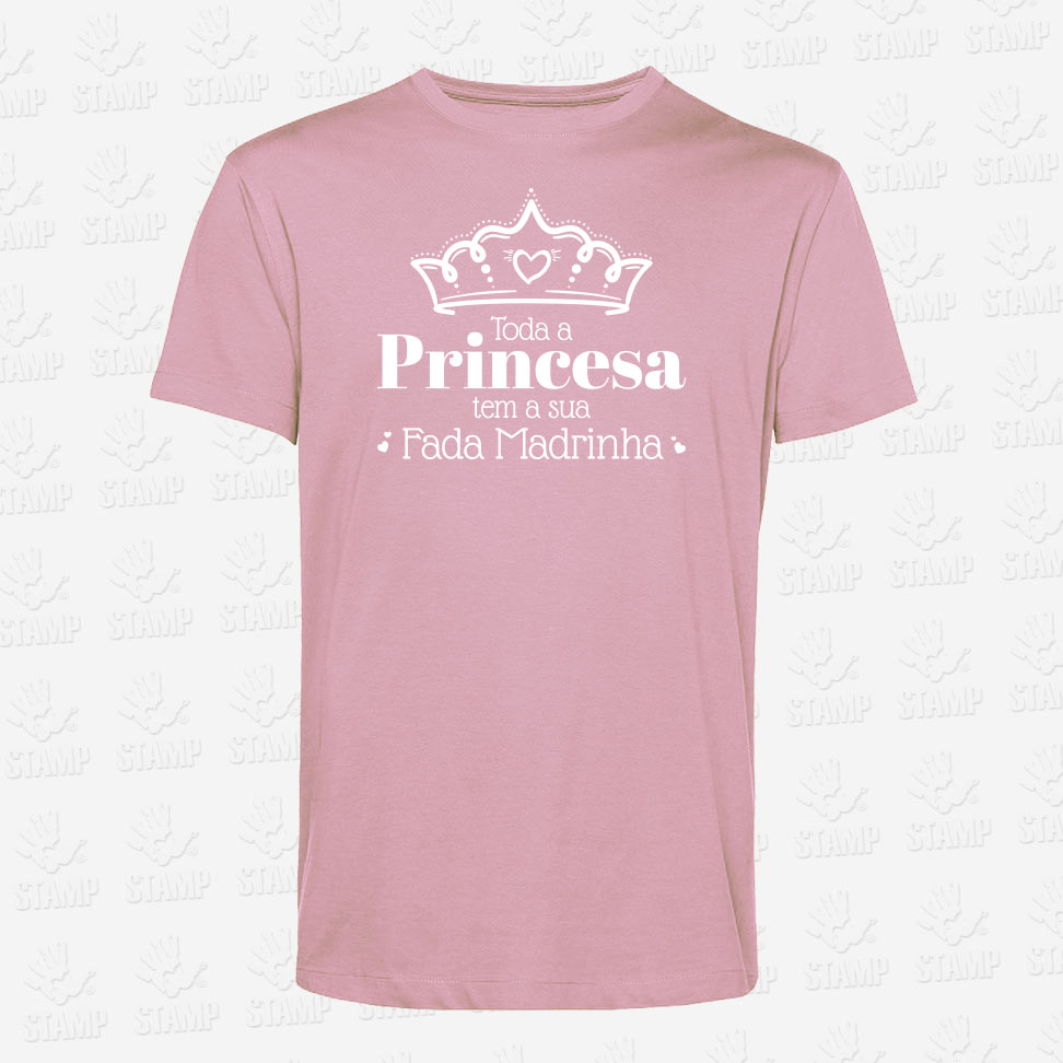 T-shirt Princesa – Fada Madrinha – STAMP – Loja Online