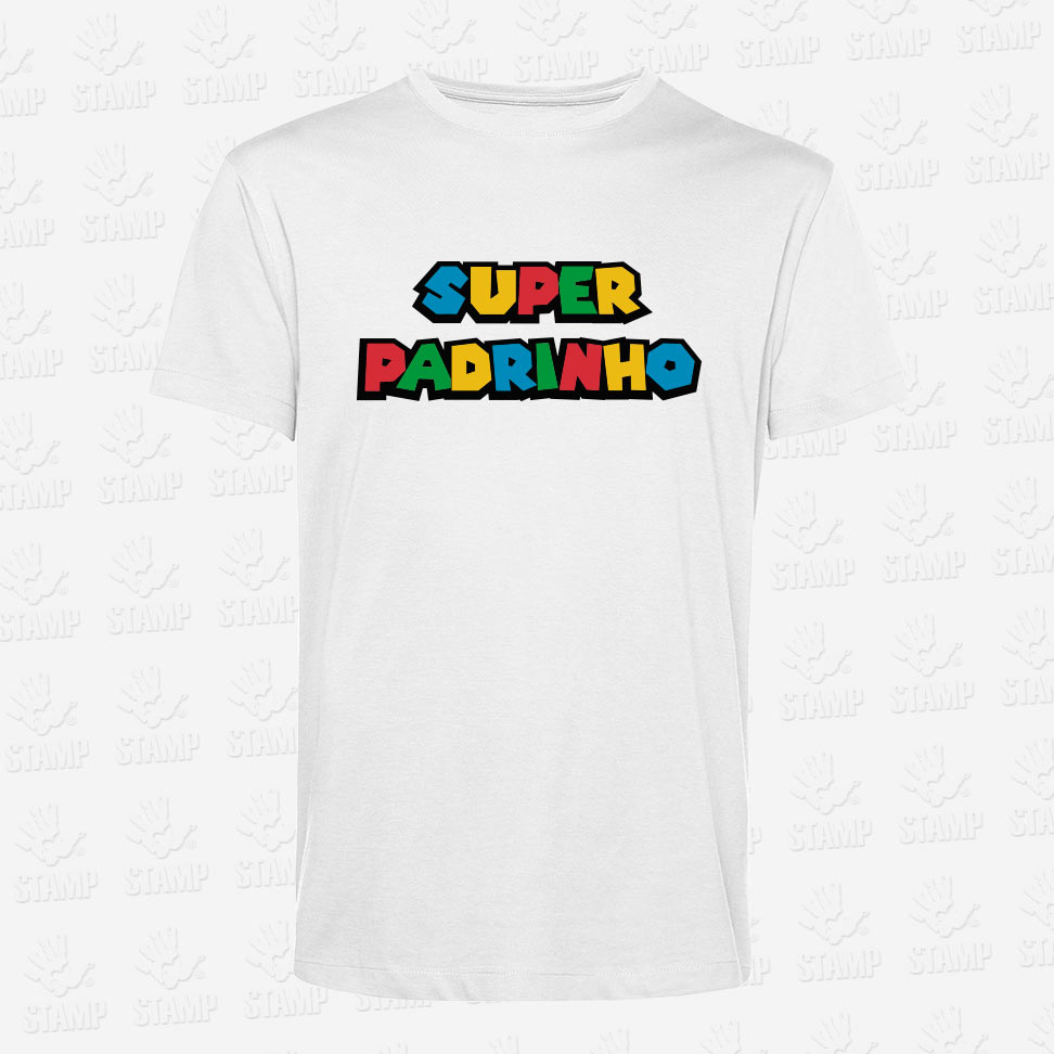 T-shirt Super Padrinho – STAMP – Loja Online