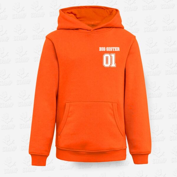 Hoodie de Criança Big Sister – STAMP – Loja Online de T-shirts