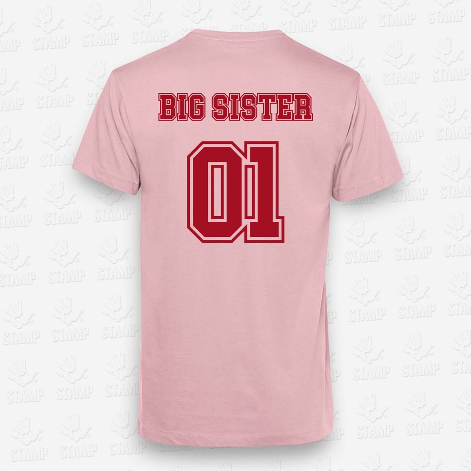 T-shirt de Criança Big Sister – STAMP – Loja Online (costas)