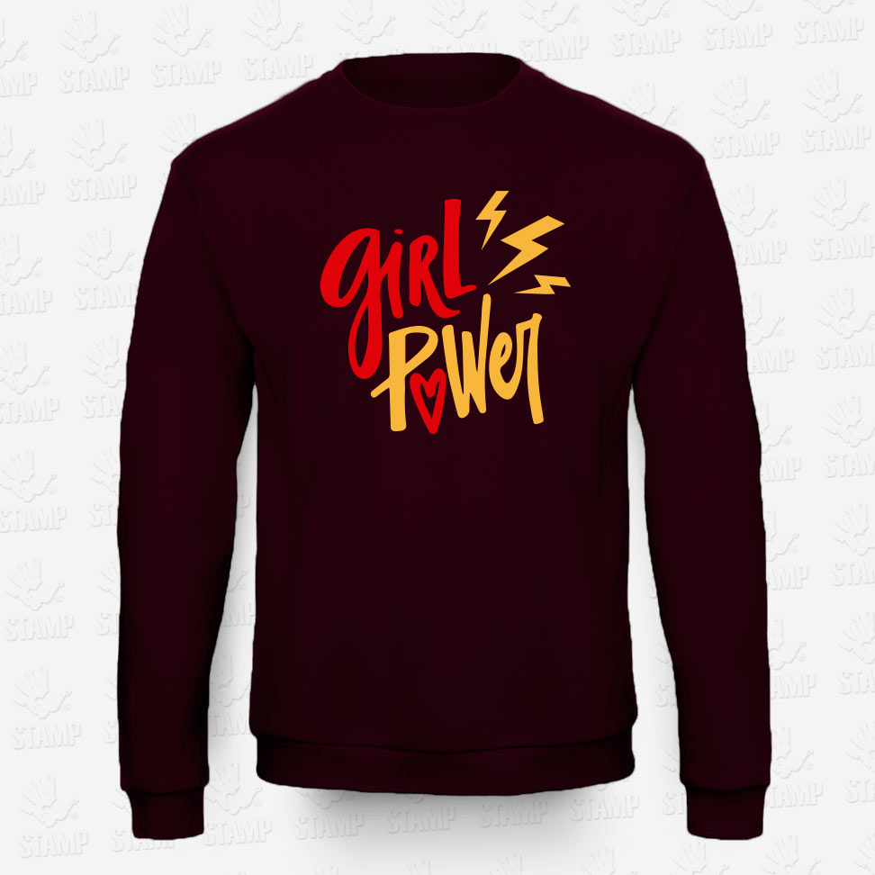Sweatshirt de Criança Girl Power – STAMP – Loja Online de T-shirts