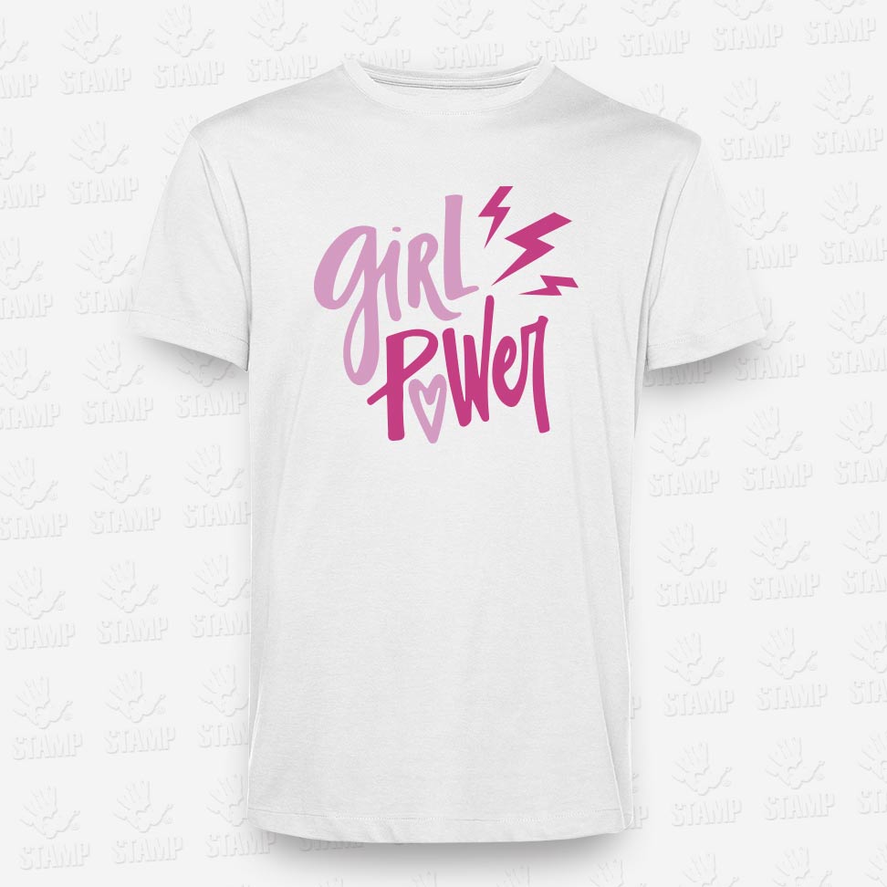 T-shirt de Criança Girl Power – STAMP – Loja Online
