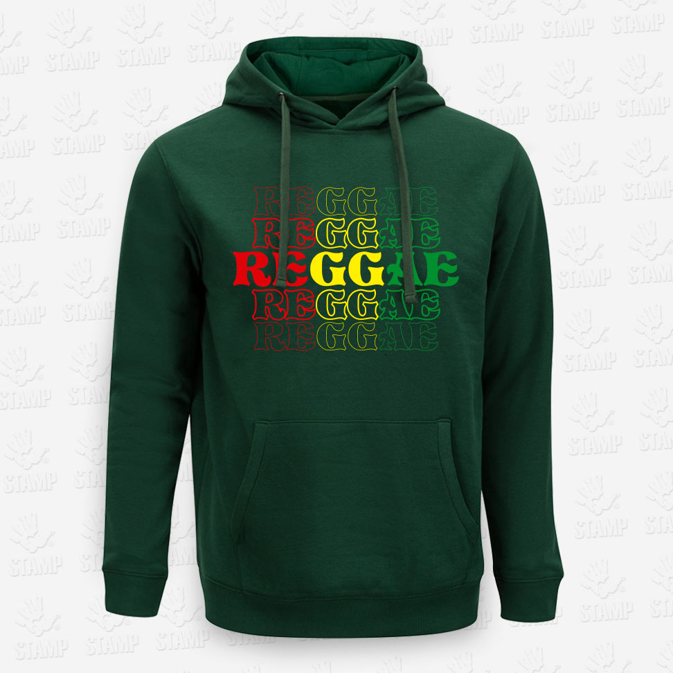 Hoodie REGGAE – STAMP – Loja Online de T-shirts