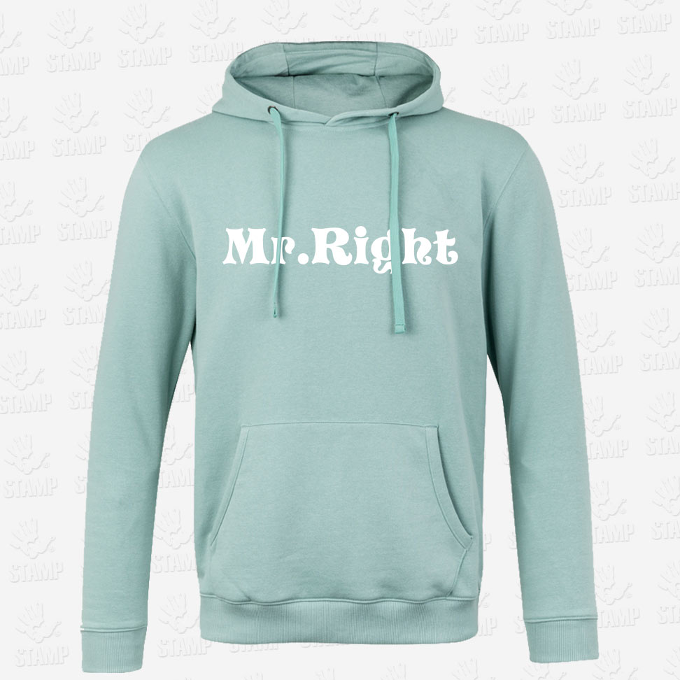 Hoodie Mr. Right – STAMP – Loja Online de T-shirts