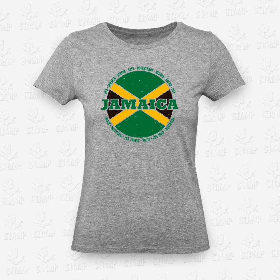 T-shirt Feminina Jamaica – STAMP – Loja Online