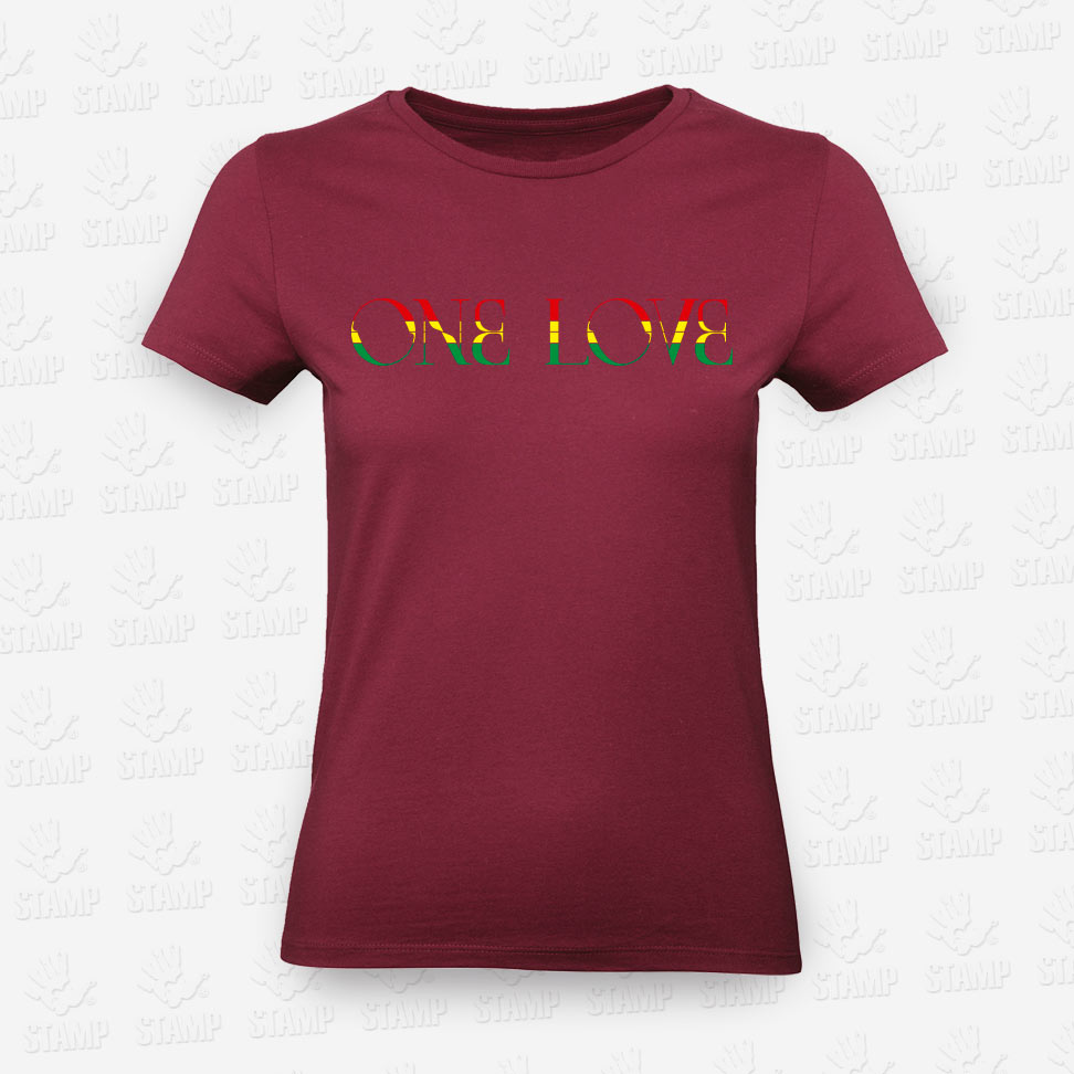 T-shirt Feminina One Love – STAMP – Loja Online