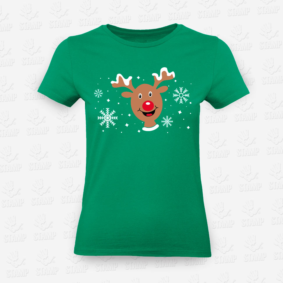 T-shirt Feminina NATAL – Rena Rodolfo – STAMP – Loja Online