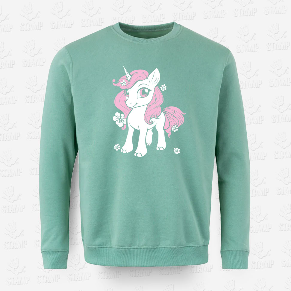 Sweatshirt de Criança Unicórnio – STAMP – Loja Online de T-shirts