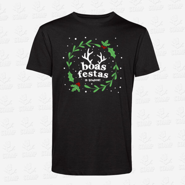 T-shirt NATAL - Boas Festas – STAMP – Loja Online