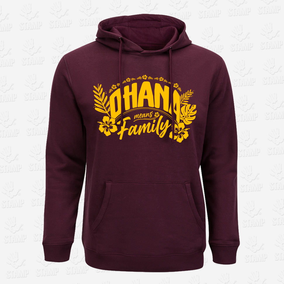 Hoodie OHANA – STAMP – Loja Online de T-shirts