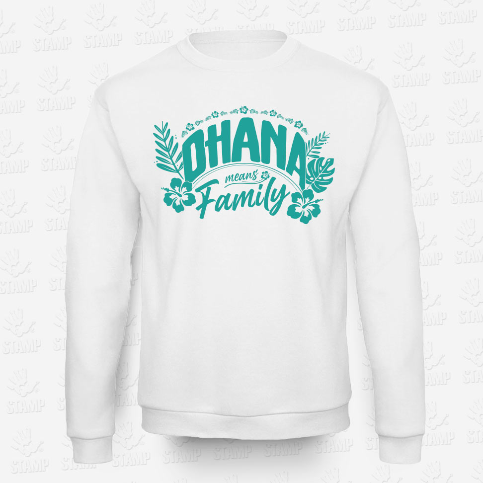 Sweatshirt OHANA – STAMP – Loja Online de T-shirts