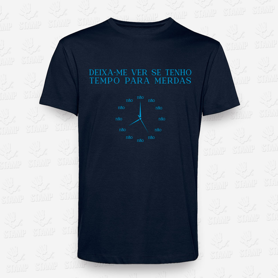 T-shirt Tempo para Merdas – STAMP – Loja Online