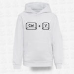 Hoodie de Criança Ctrl V – STAMP – Loja Online de T-shirts