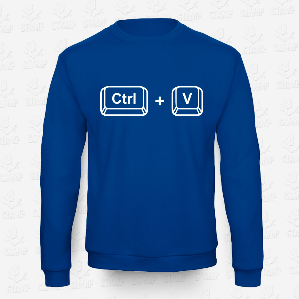 Sweatshirt de Criança Ctrl V – STAMP – Loja Online de T-shirts