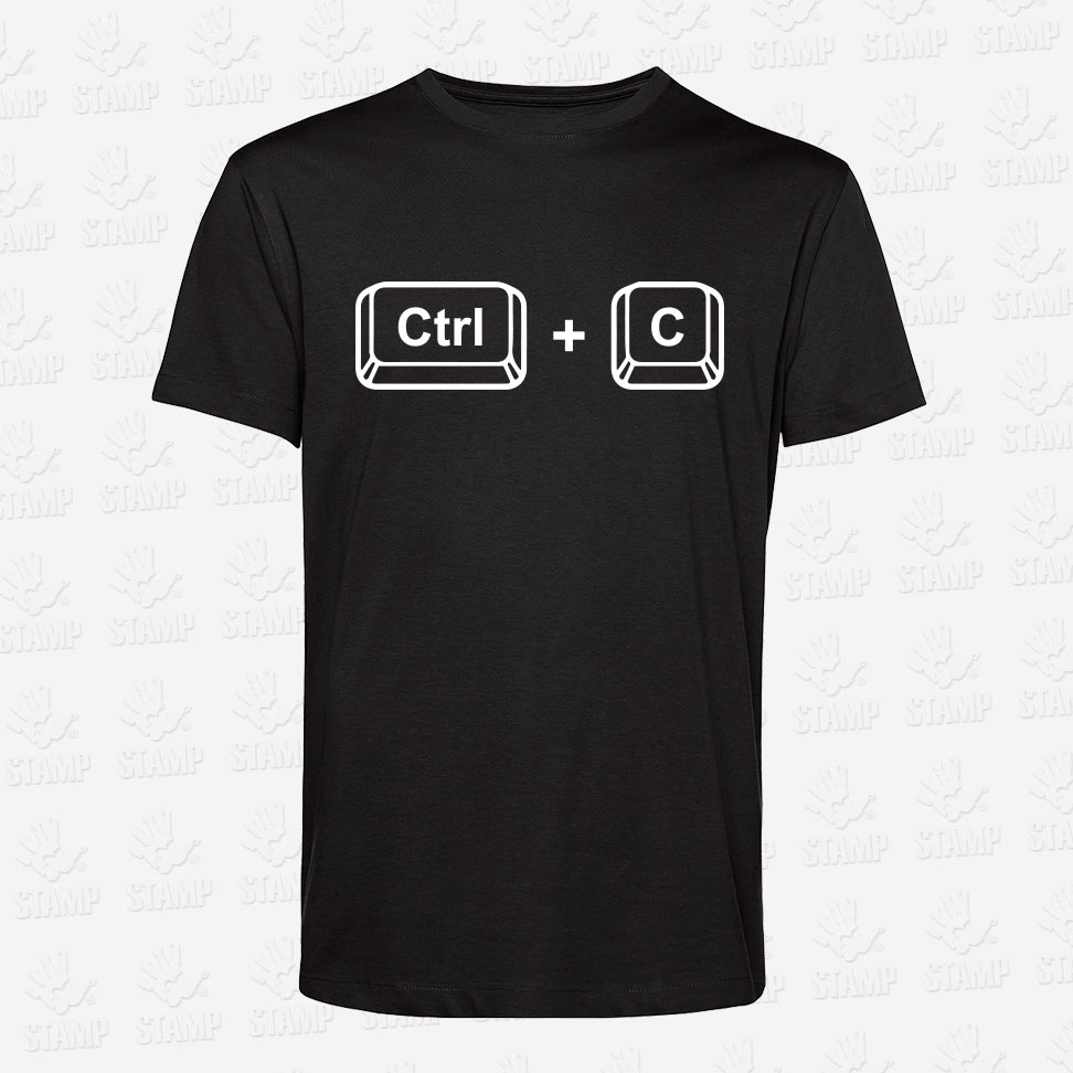 T-shirt Ctrl + C – STAMP – Loja Online