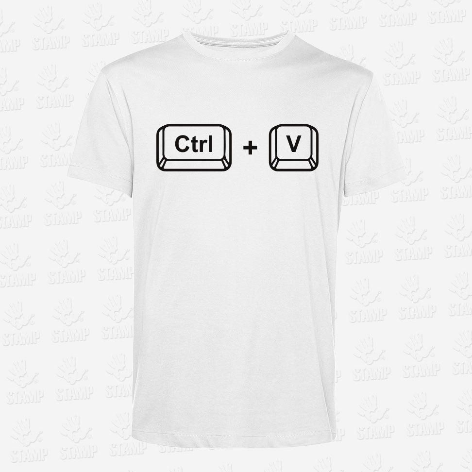 T-shirt Ctrl + V – STAMP – Loja Online