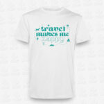 T-shirt Happy Travel – STAMP – Loja Online