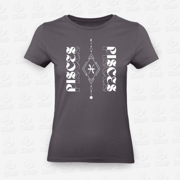 T-shirt Feminina PISCES – STAMP – Loja Online