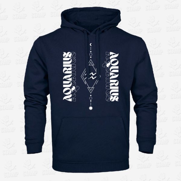 Hoodie AQUARIUS – STAMP – Loja Online de T-shirts