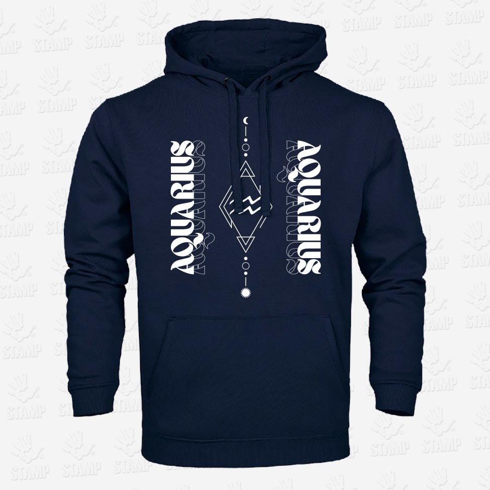 Hoodie AQUARIUS – STAMP – Loja Online de T-shirts