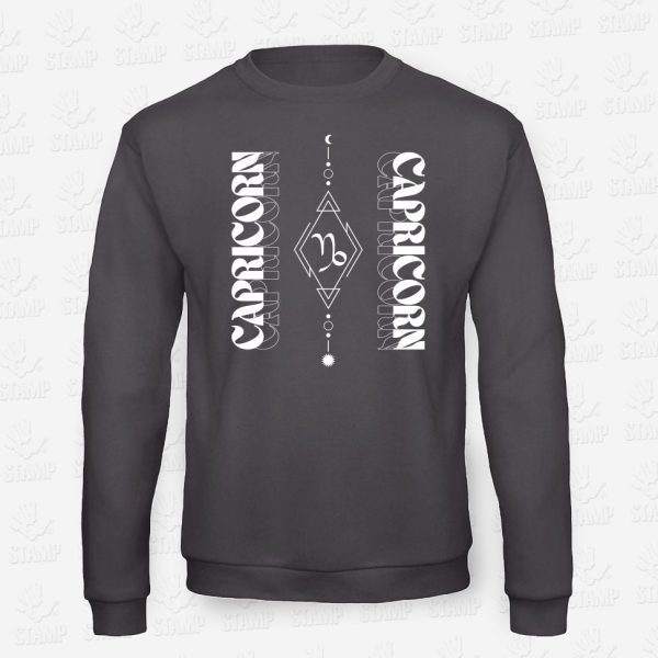 Sweatshirt CAPRICORN – STAMP – Loja Online de T-shirts