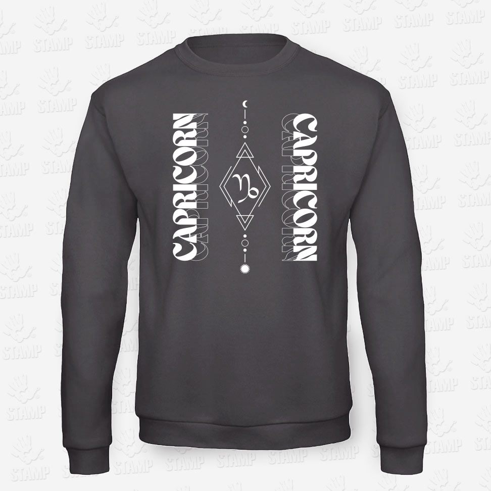 Sweatshirt CAPRICORN – STAMP – Loja Online de T-shirts