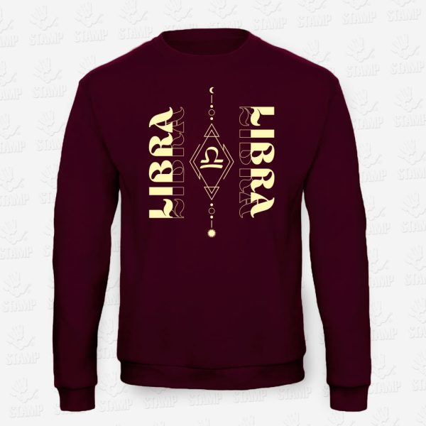 Sweatshirt LIBRA – STAMP – Loja Online de T-shirts
