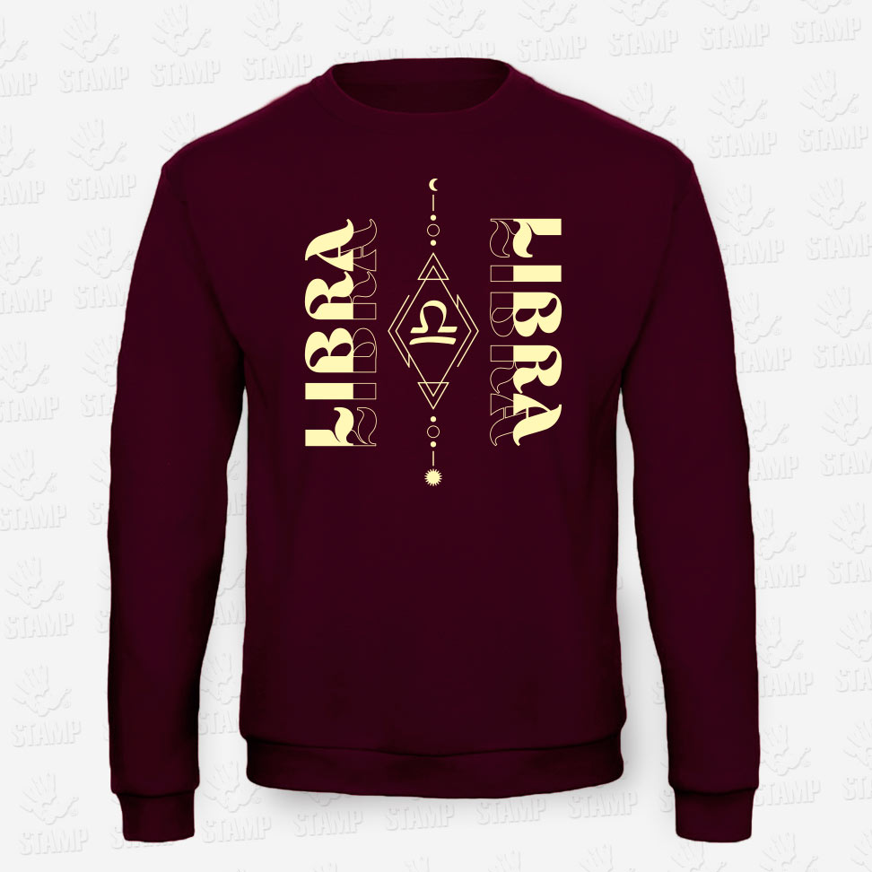 Sweatshirt LIBRA – STAMP – Loja Online de T-shirts