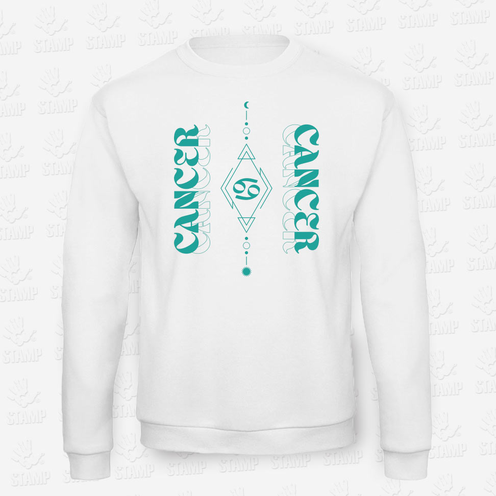 Sweatshirt CANCER – STAMP – Loja Online de T-shirts
