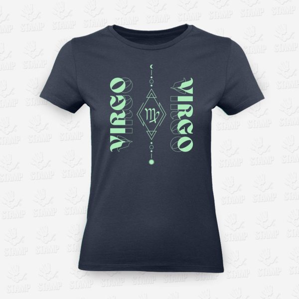 T-shirt Feminina VIRGO – STAMP – Loja Online