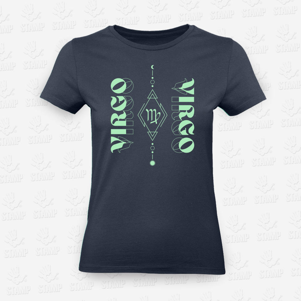 T-shirt Feminina VIRGO – STAMP – Loja Online