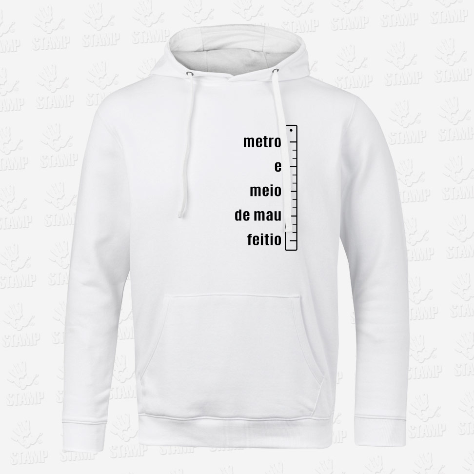 Hoodie Metro e meio de mau Feitio – STAMP – Loja Online de T-shirts