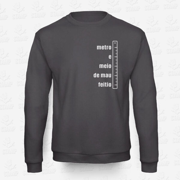 Sweatshirt Metro e meio de mau Feitio – STAMP – Loja Online de T-shirts