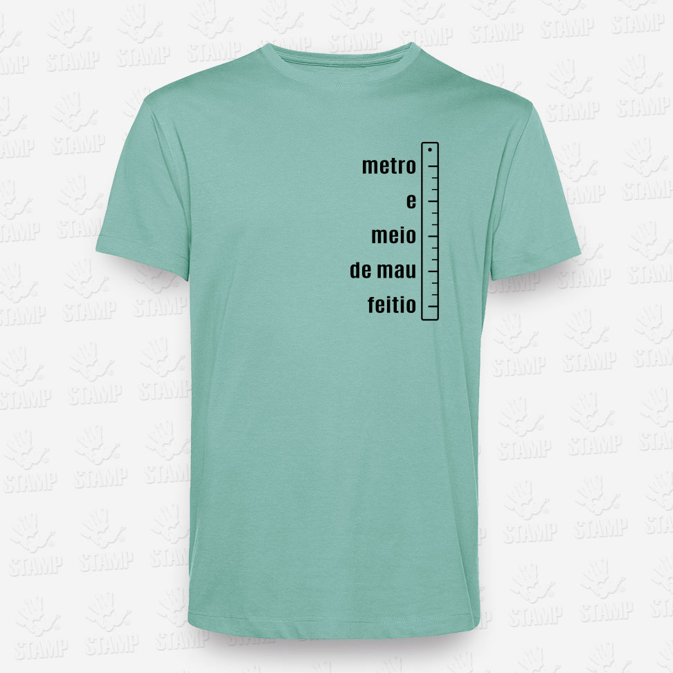 T-shirt Metro e meio de mau Feitio – STAMP – Loja Online