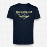 T-shirt Aqui estou eu! – STAMP – Loja Online